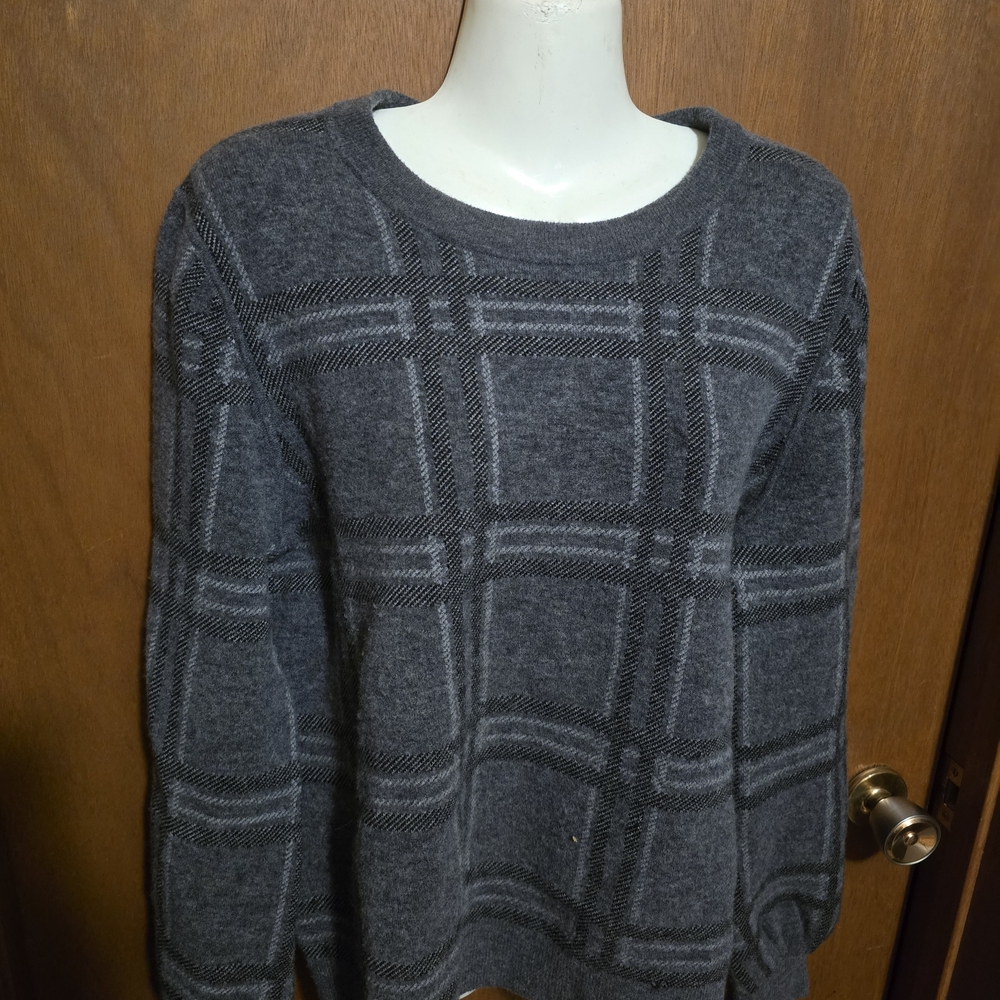 Banana Republic Charcoal Knit Sweater